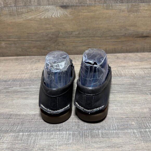 Sperry Topsider Navy Blue Lether Loafers Women's Size 8 - Picture 3 of 6